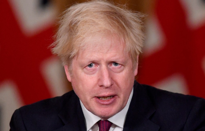 Boris Johnson, primeiro-ministro britânico, 