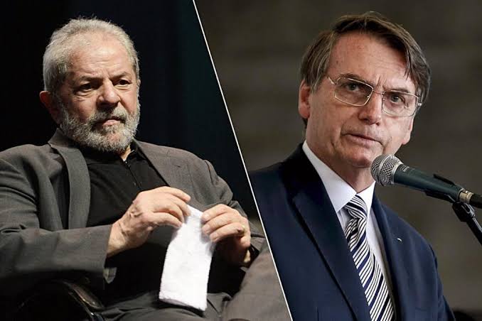 Lula e Bolsonaro