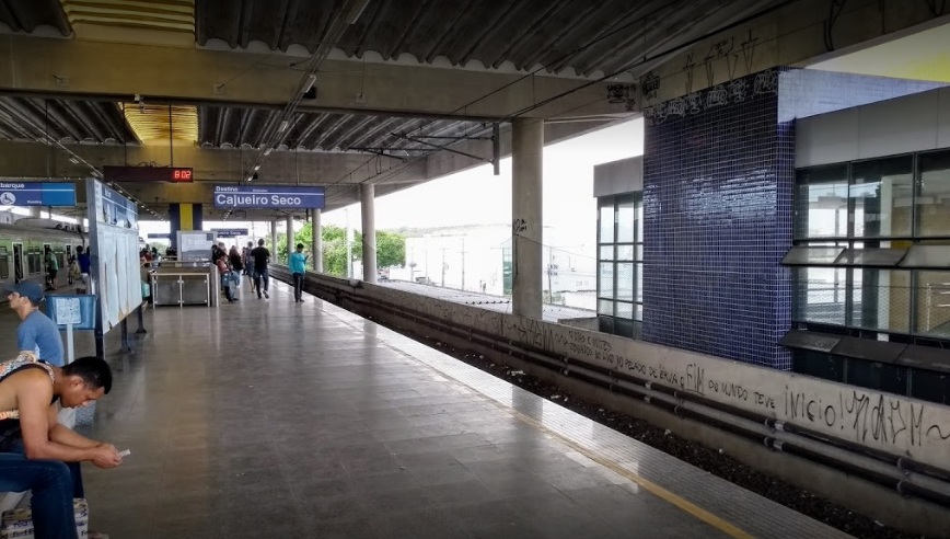 Estação Cajueiro Seco, Linha Sul do Metrô Recife 