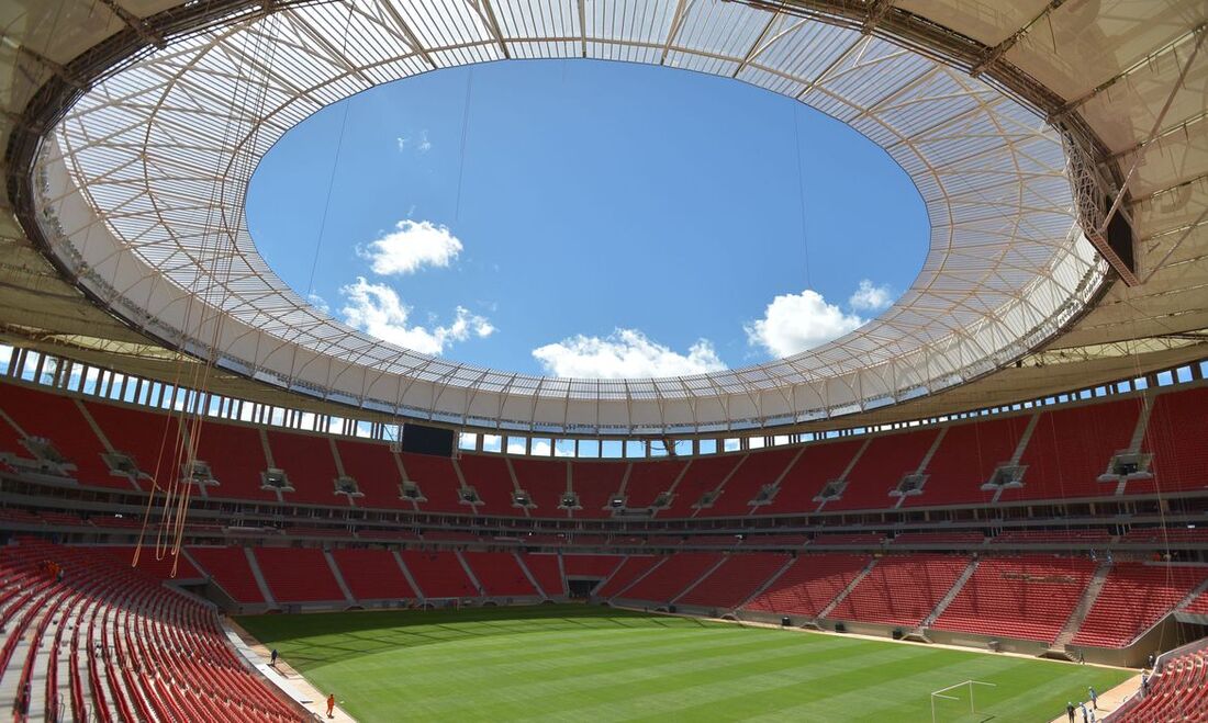 Estádio Nacional Mané Garrincha tem três jogos decisivos entre domingo e quarta-feira