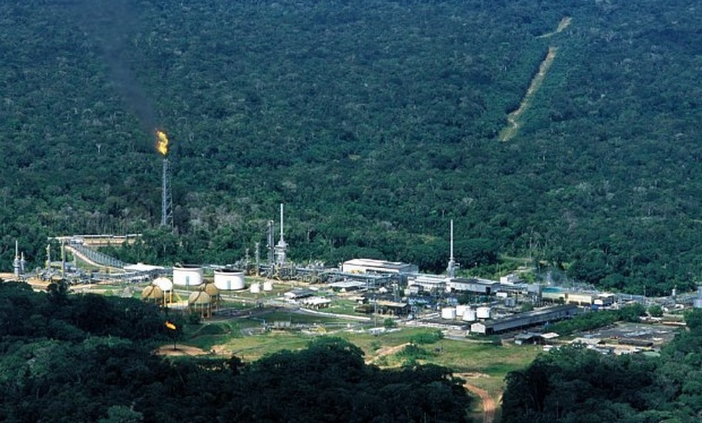 Polo Urucu, em Coari, no Amazonas