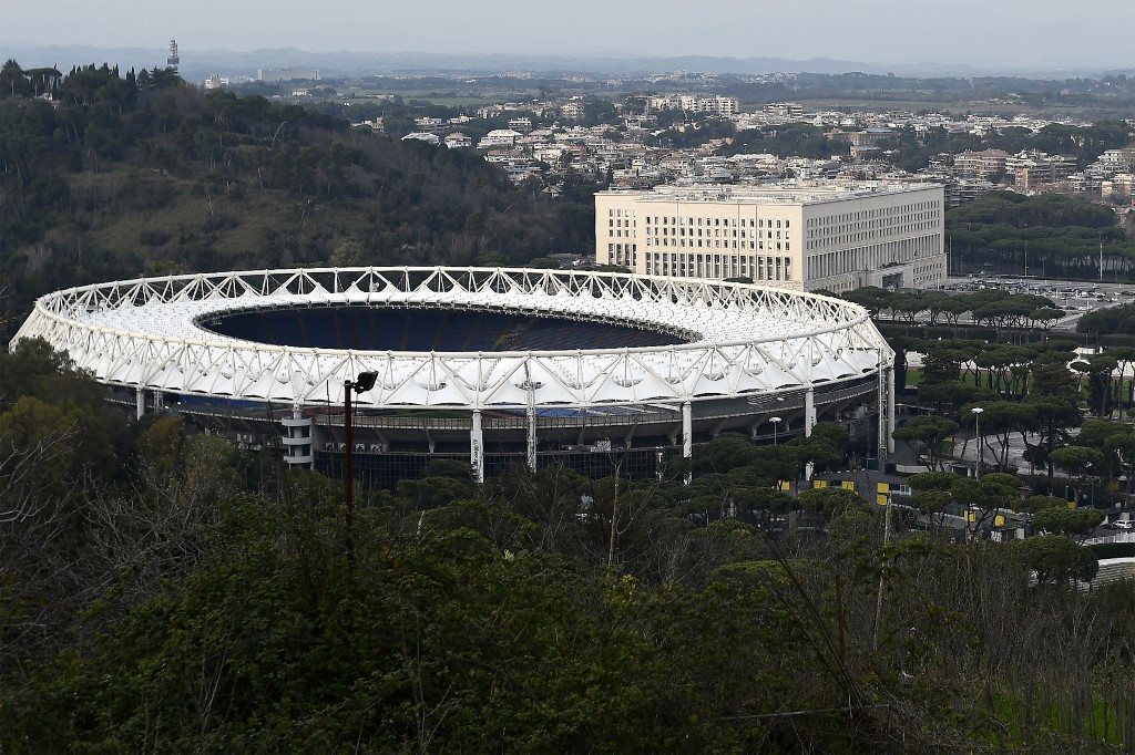 Estádio Olímpico de Roma recebe a abertura da Euro2020, entre Itália e Turquia, no dia 11 de junho