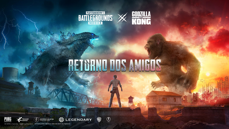 Evento de Godzilla x Kong no PUBG Mobile