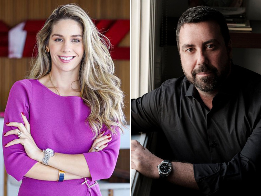 Eduarda Haeckel, do Inspiração Invest e Carlos Ferreirinha, um dos mais importantes formadores de opinião sobre o Mercado e a Gestão do Luxo e Premium da América Latina