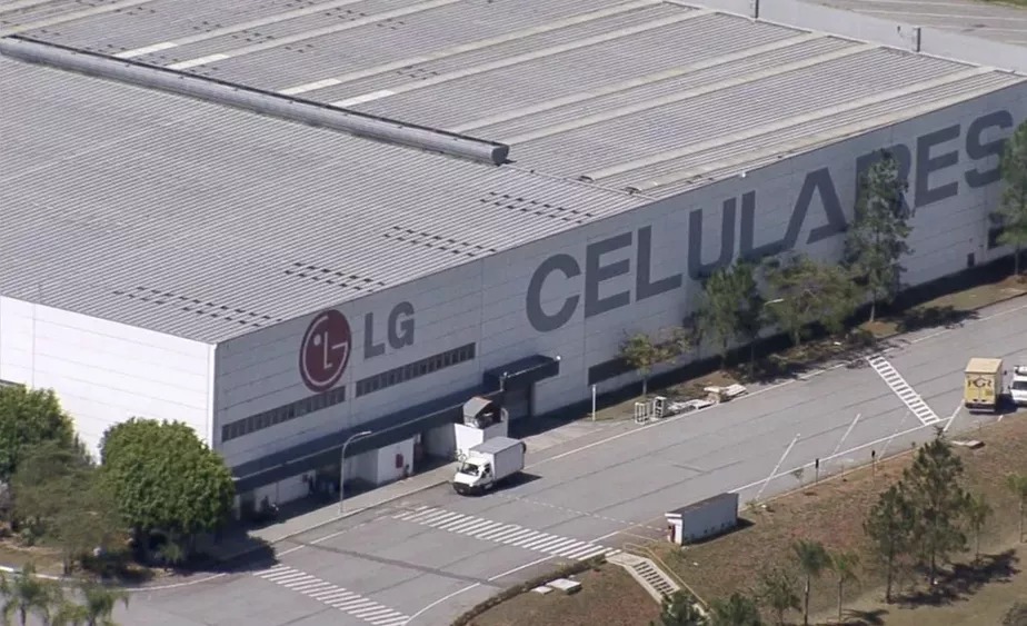 Fábrica da LG Celulares em Taubaté/SP