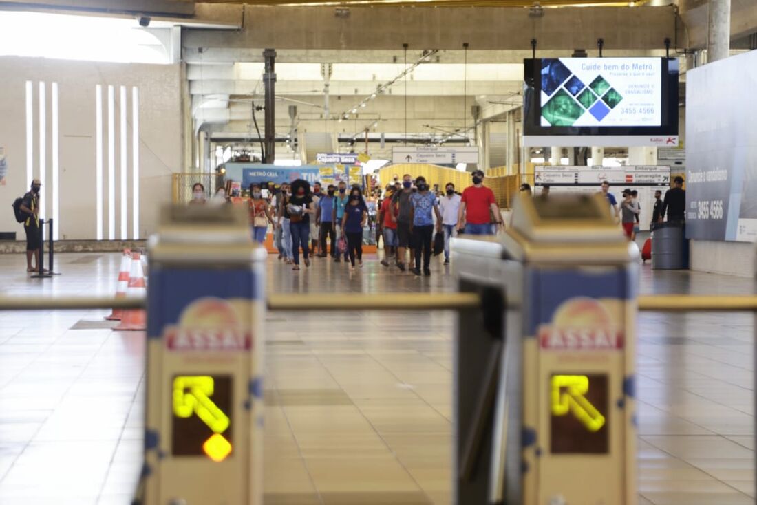 Paralisação no Metrô do Recife