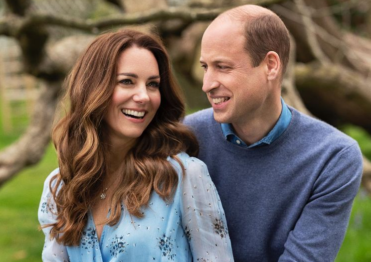 O príncipe William e Kate Middleton, duques de Cambridge