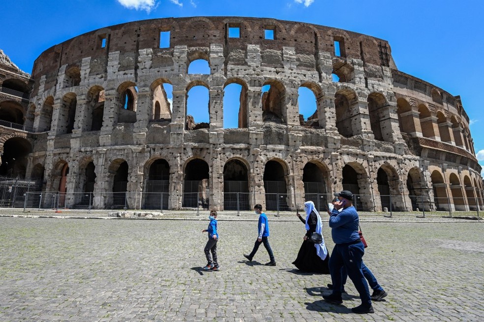 Coliseu, em Roma