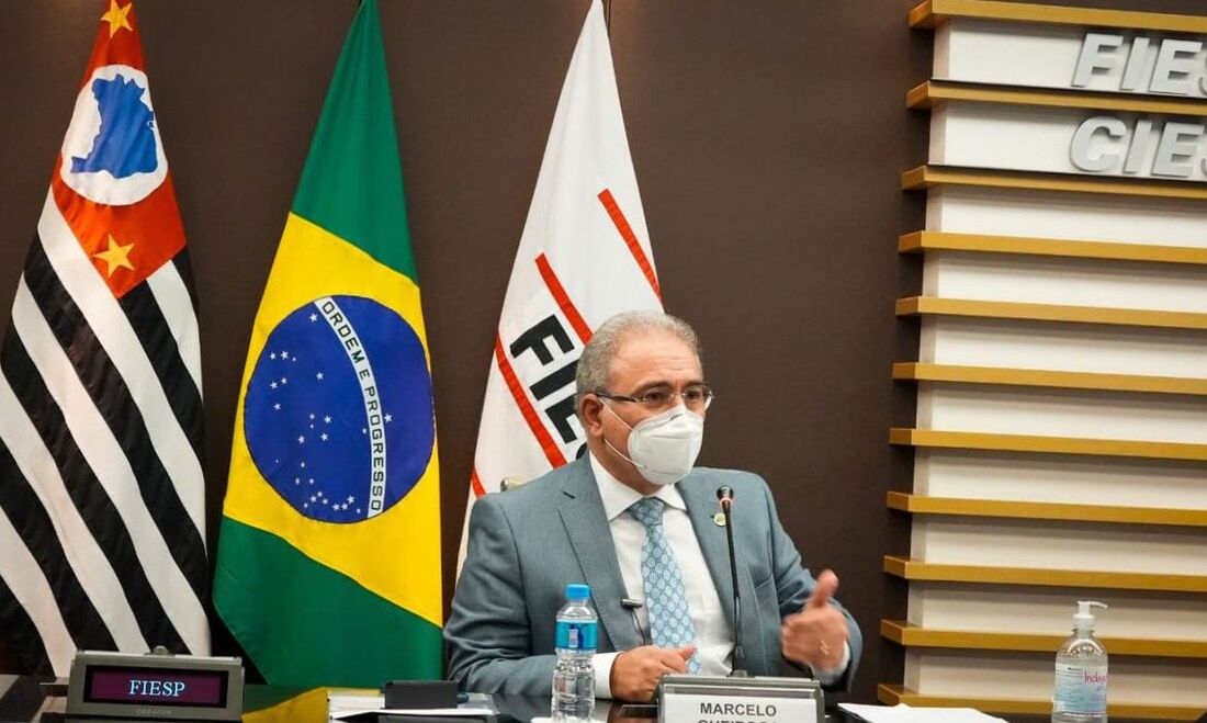 Ministro da Saúde, Marcelo Queiroga