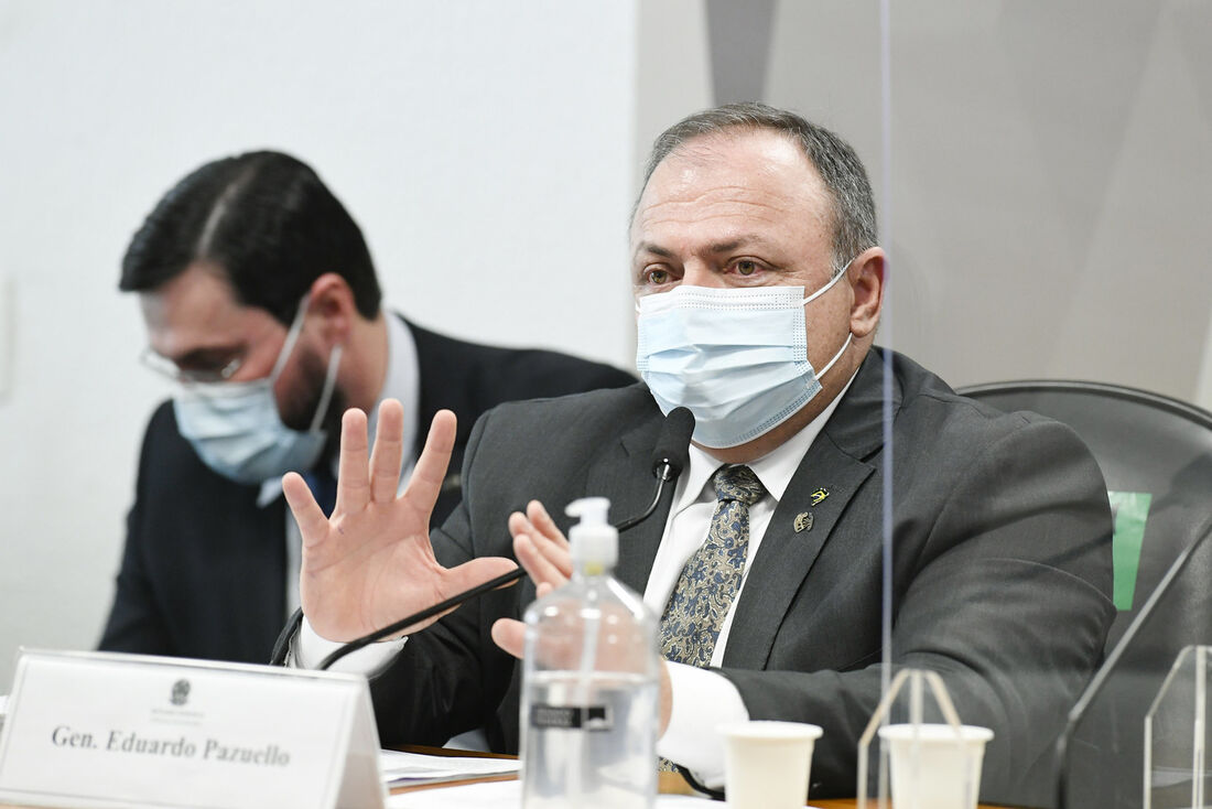 O ex-ministro da Saúde Eduardo Pazuello