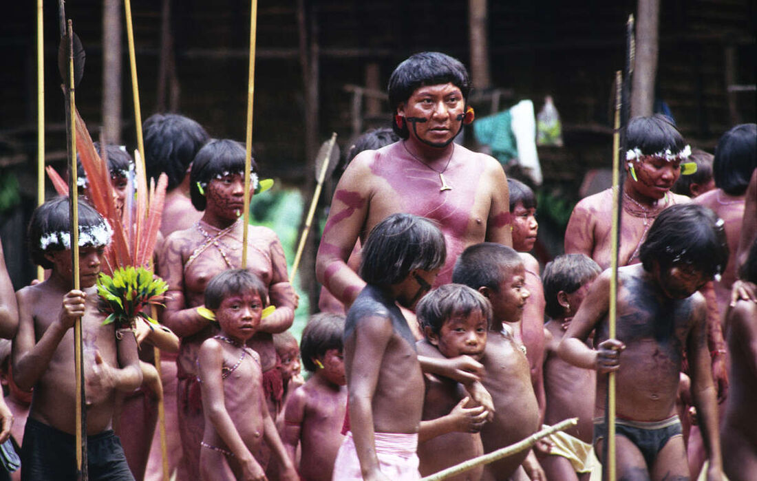 Os Yanomami são um dos maiores povos indígenas relativamente isolados da América do Sul