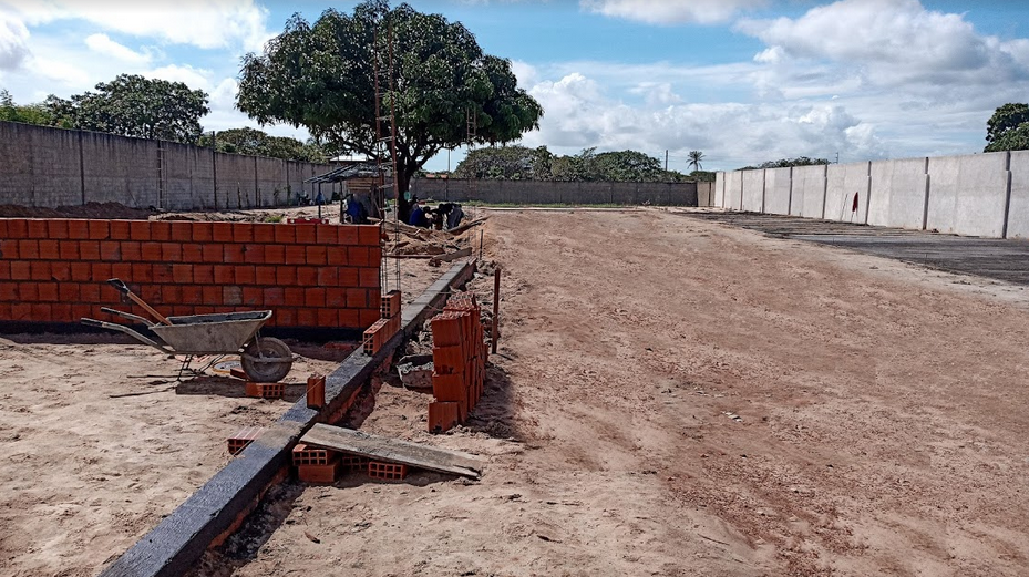 Local onde está sendo construída a fábrica