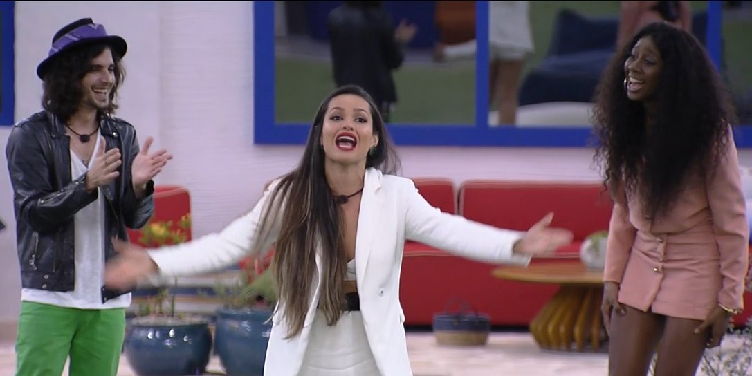 Fiuk, Juliette e Camilla, finalistas do BBB 21