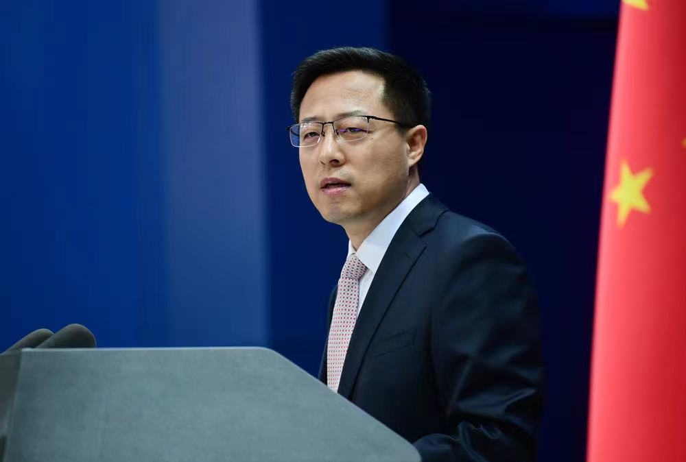 Lijian Zhao, porta-voz do ministério das Relações Exteriores