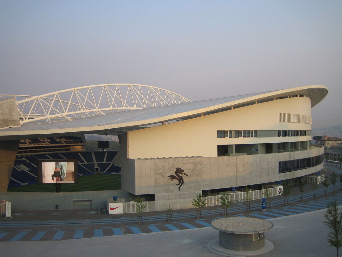 Estádio do Dragão, na cidade do Porto