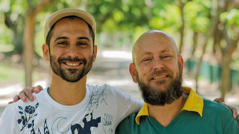 Luiz Rufino e Luiz Antônio Simas