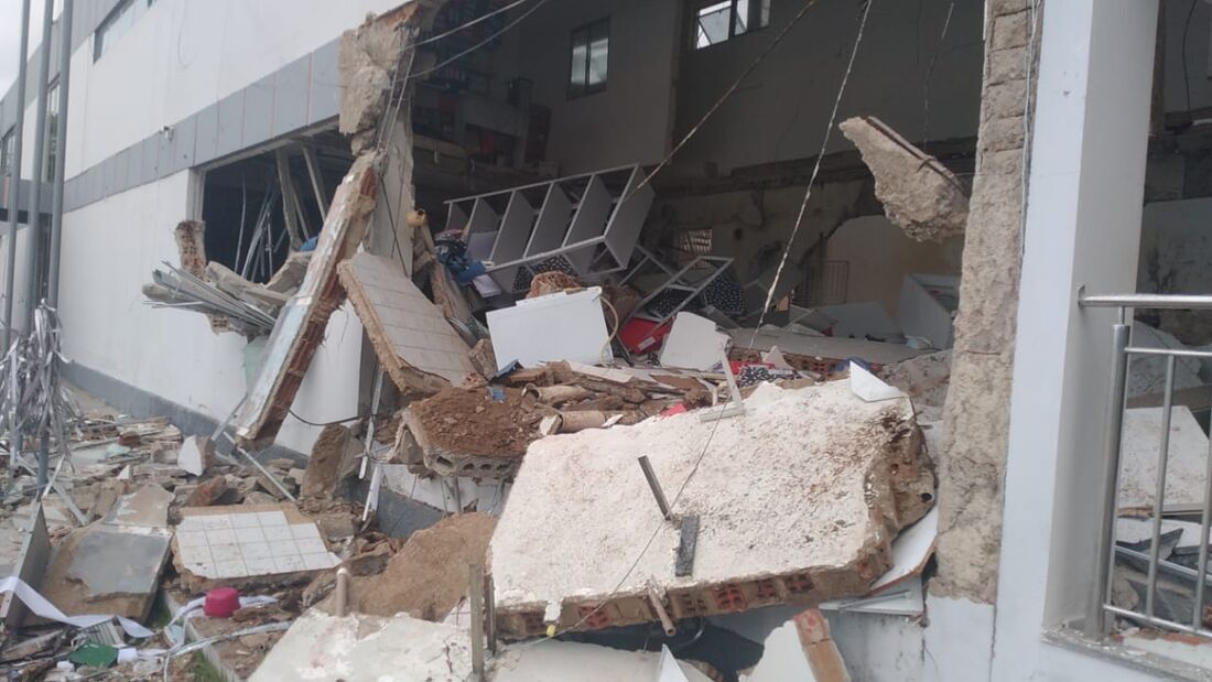 Posto de atendimento da CEF foi alvo de ação criminosa