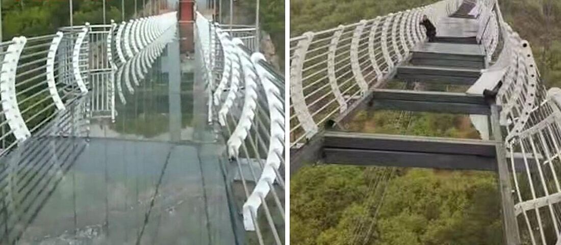 O incidente aconteceu na montanha de Piyan, perto da cidade de Longjing, no nordeste do país