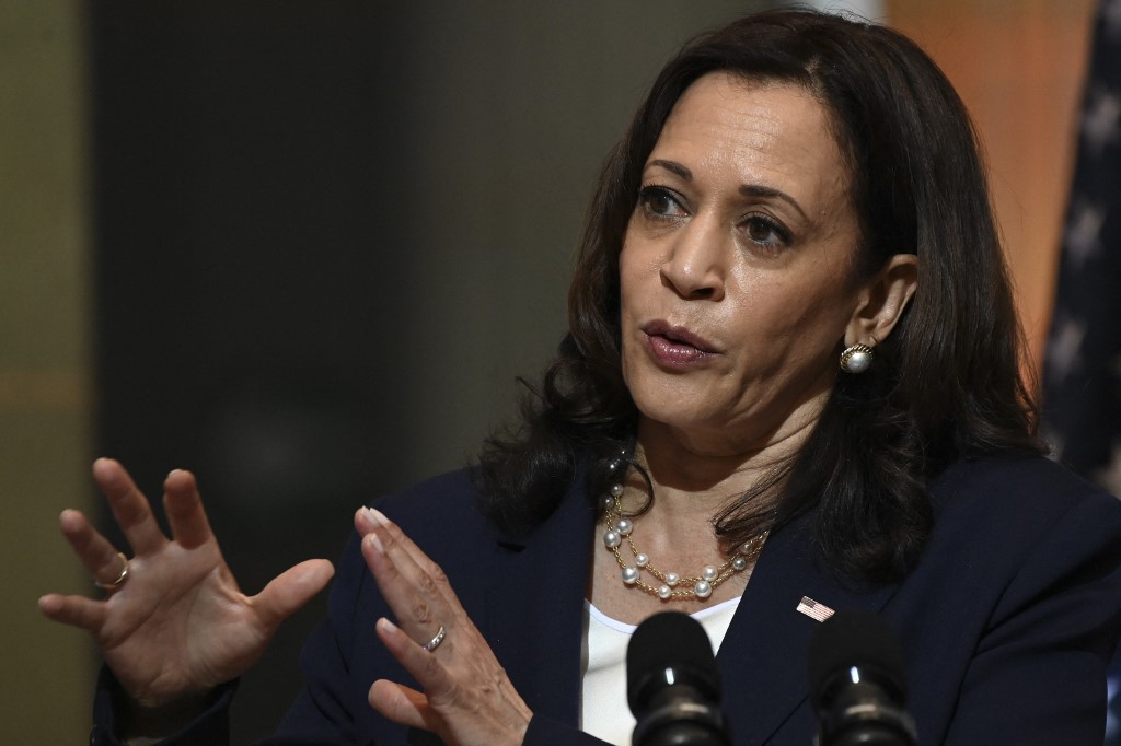 A vice-presidente dos EUA, Kamala Harris