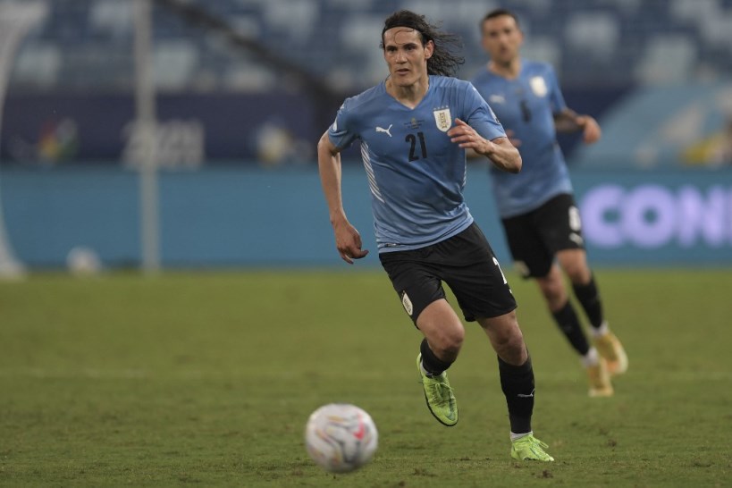 Cavani, atacante do Uruguai