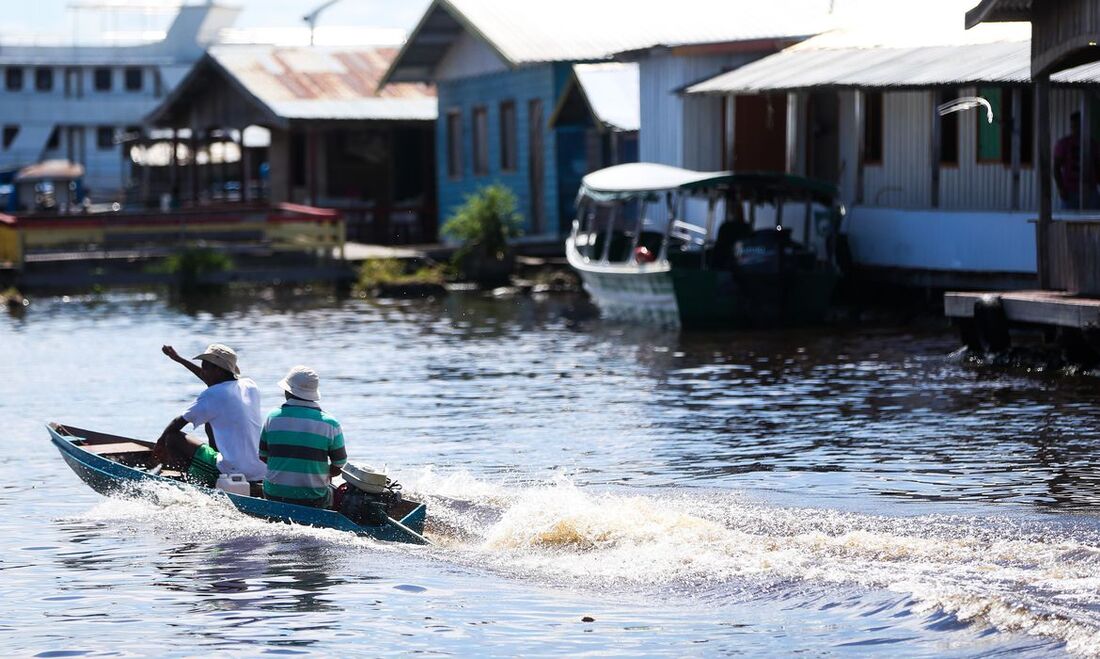 Rio Negro, em Manaus