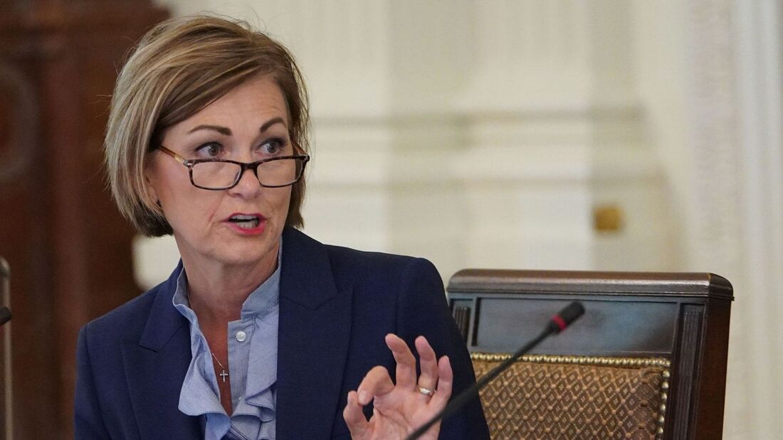 Governadora dos EUA, Kim Reynolds