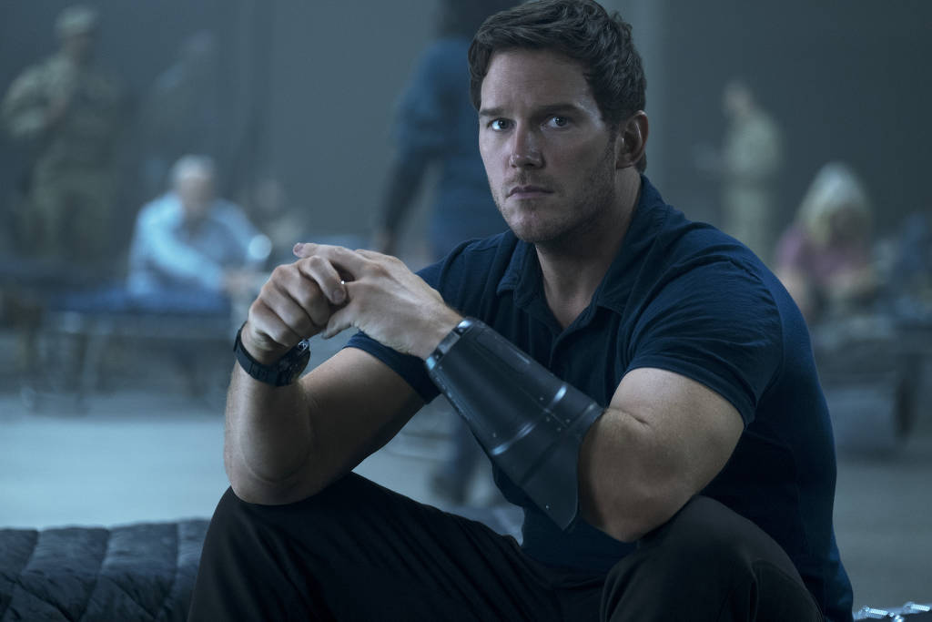 Chris Pratt em cena do filme