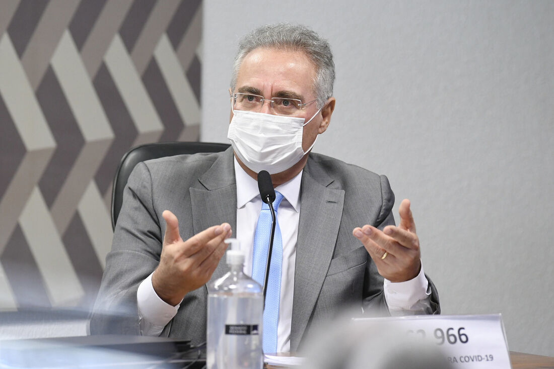 Relator da CPI, senador Renan Calheiros (MDB-AL).