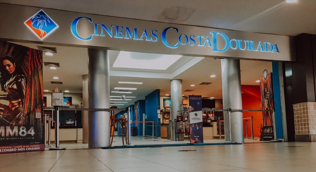 Cinema do Shopping Costa Dourada, no Cabo de Santo Agostinho