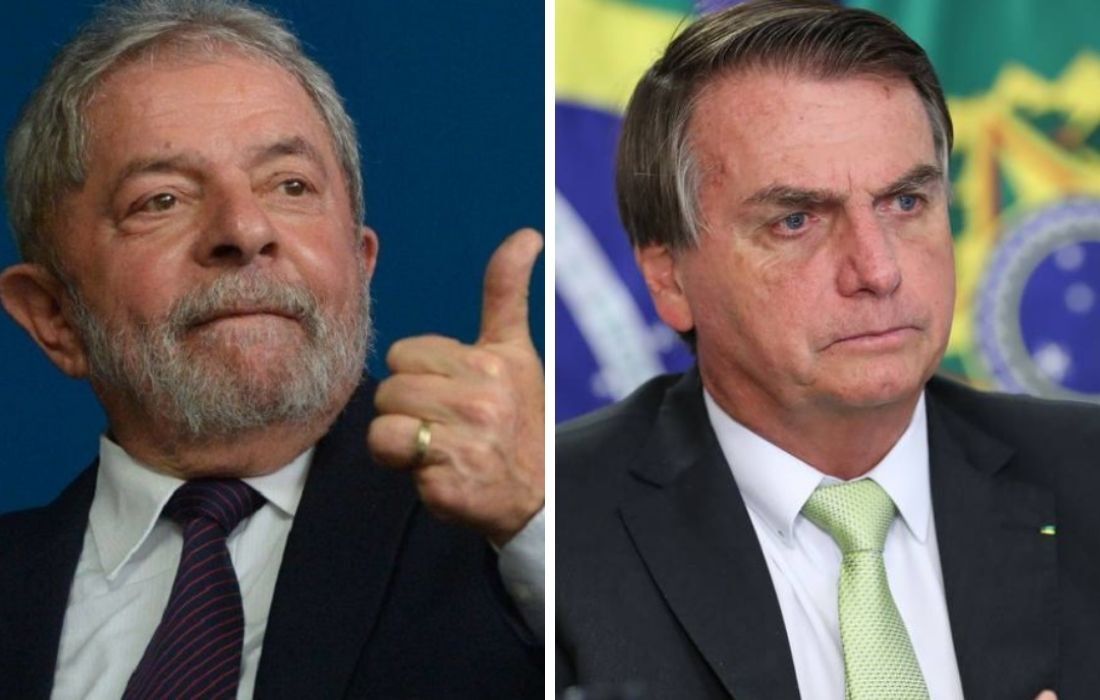 Lula e Bolsonaro