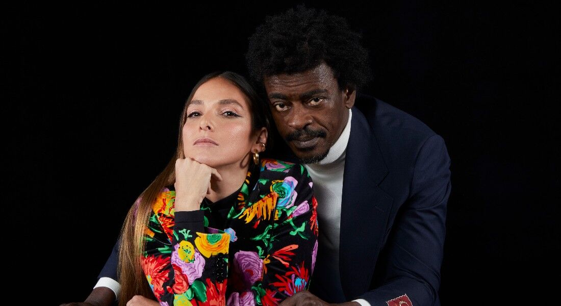 Seu Jorge e Yasmine Sterea
