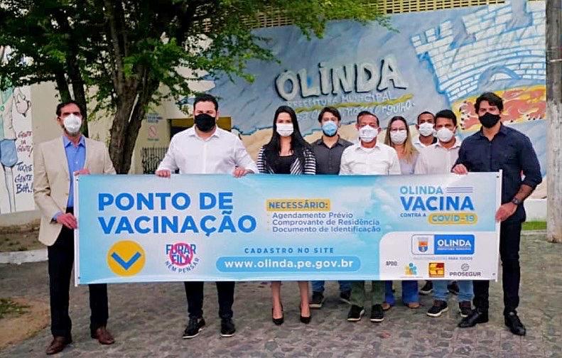 Empresas se uniram para fazer doação de insumos para o combate à pandemia em Olinda