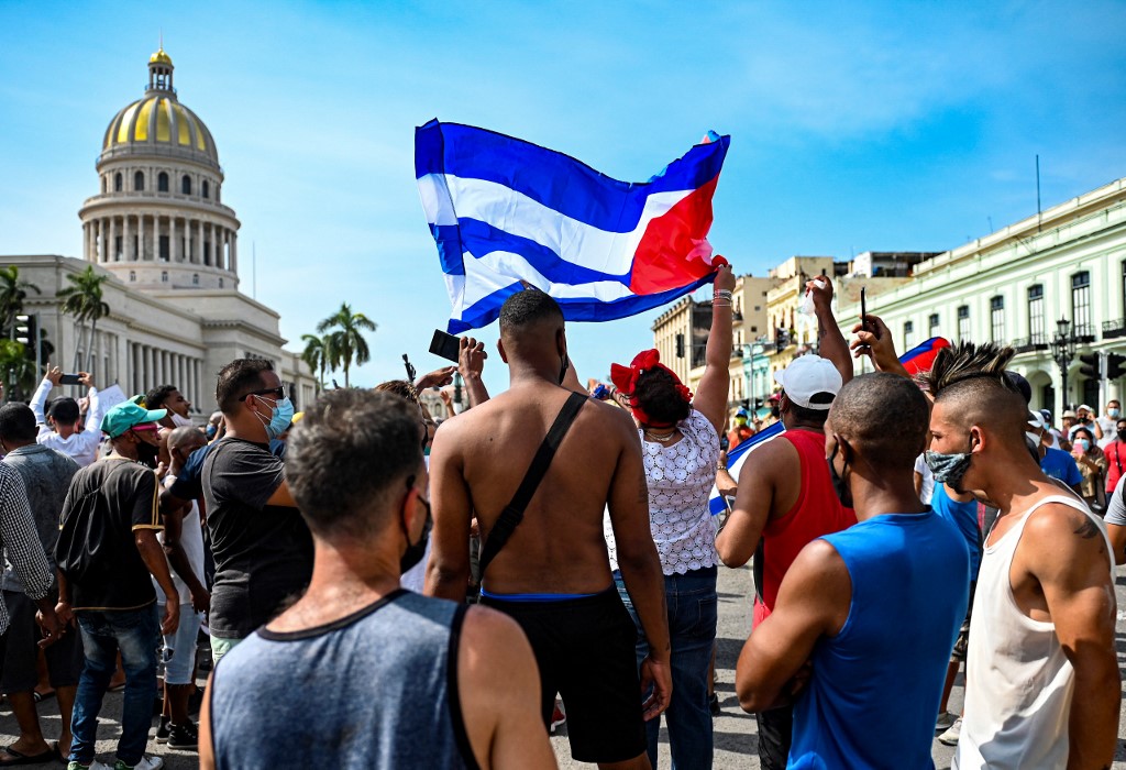 Protestos em Cuba