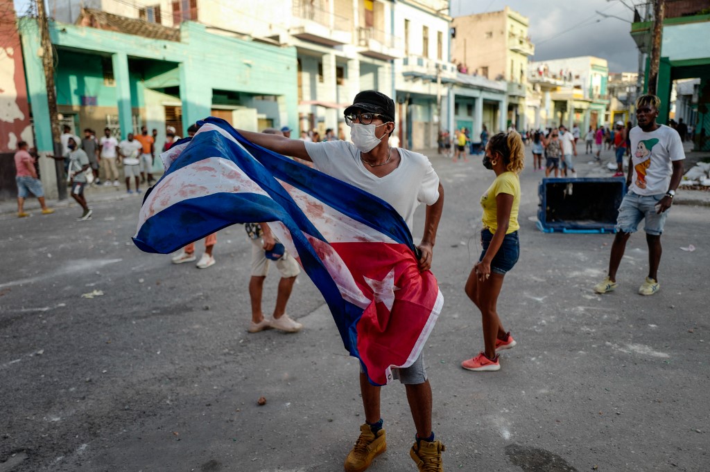 Protestos em Cuba