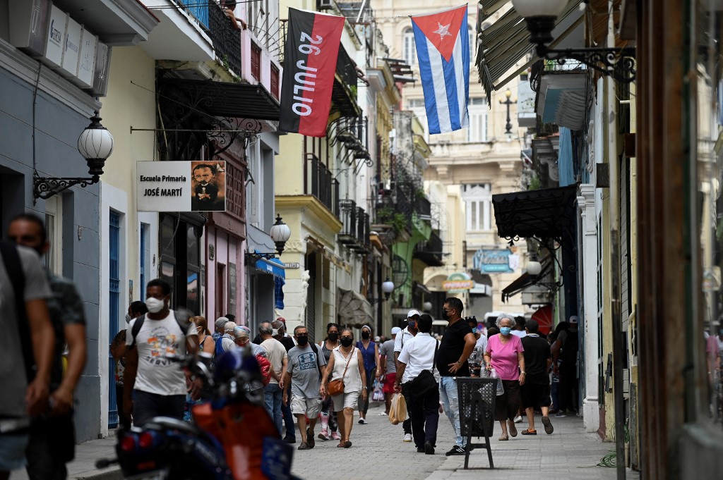 Protestos na capital de Cuba, Havana