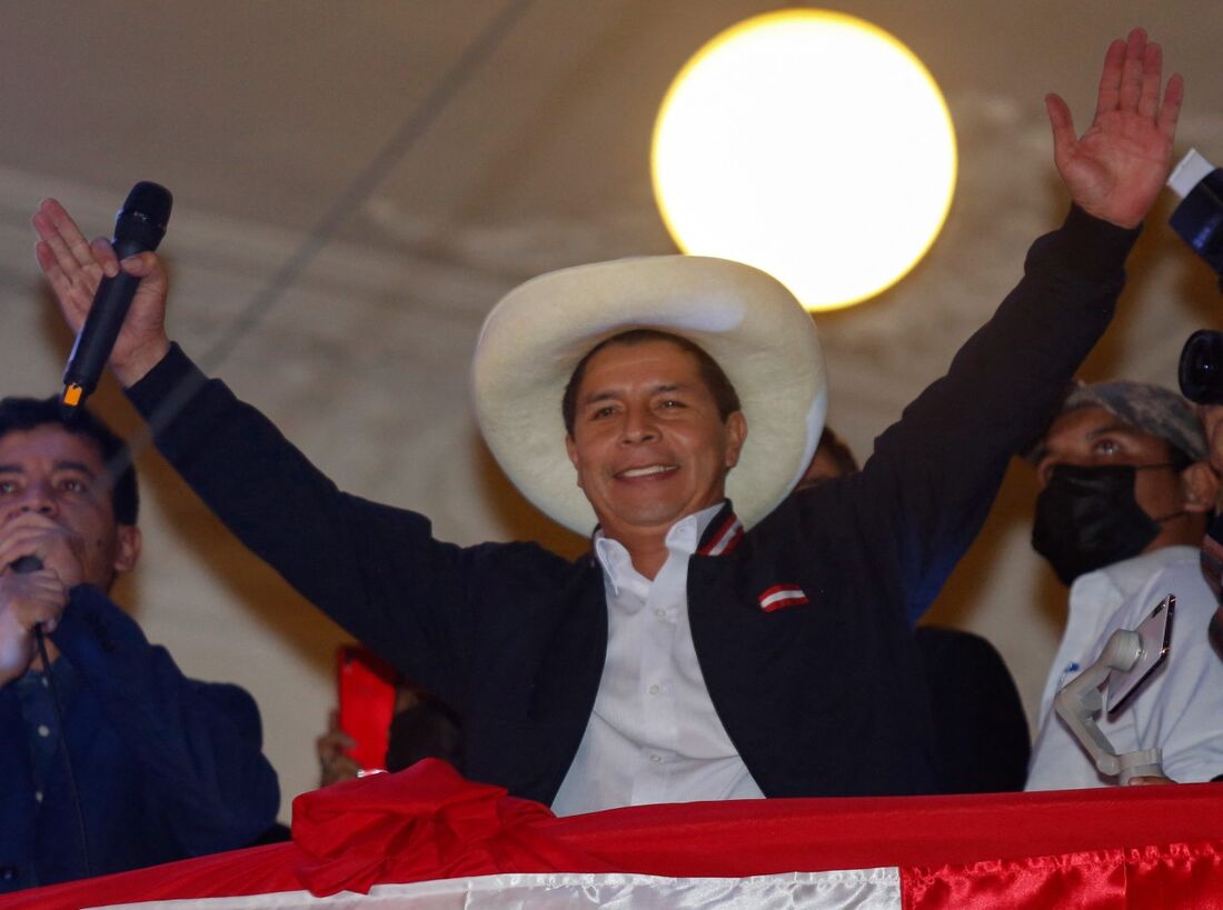 Pedro Castillo, novo presidente do Peru