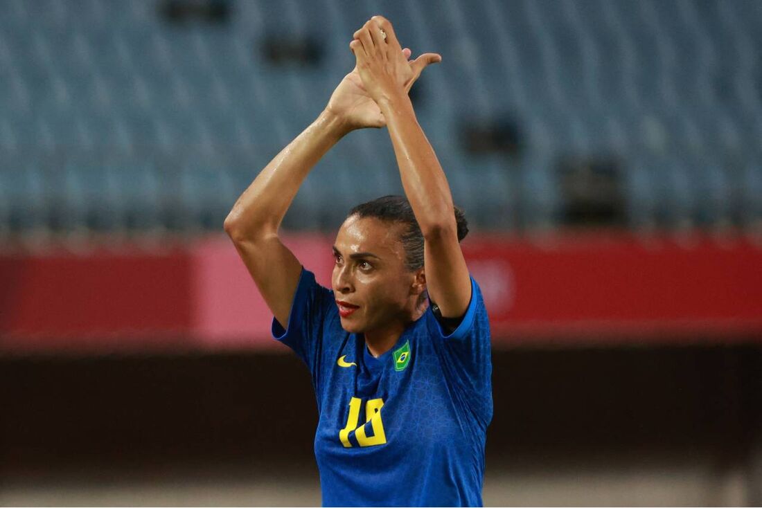 Marta, jogadora da Seleção Brasileira