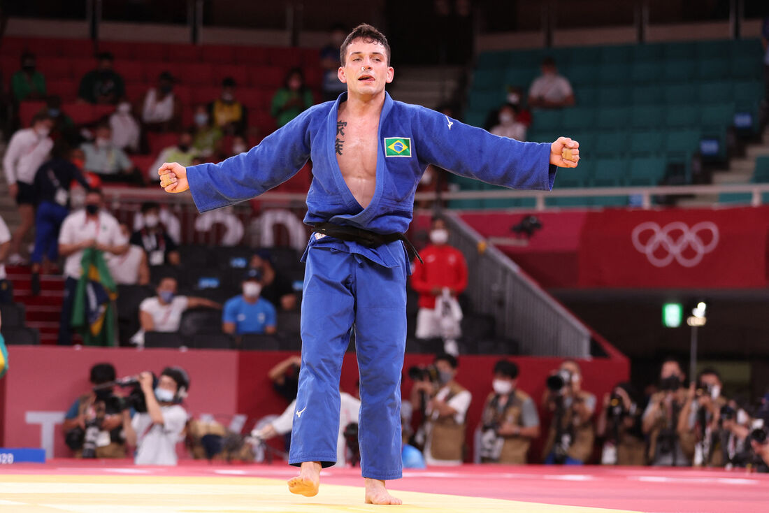 Daniel Cargnin Vence Disputa Pelo Terceiro Lugar E Conquista O Bronze No Judô Folha Pe 1089