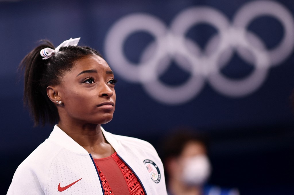 Simone Biles, ginasta norte-americana