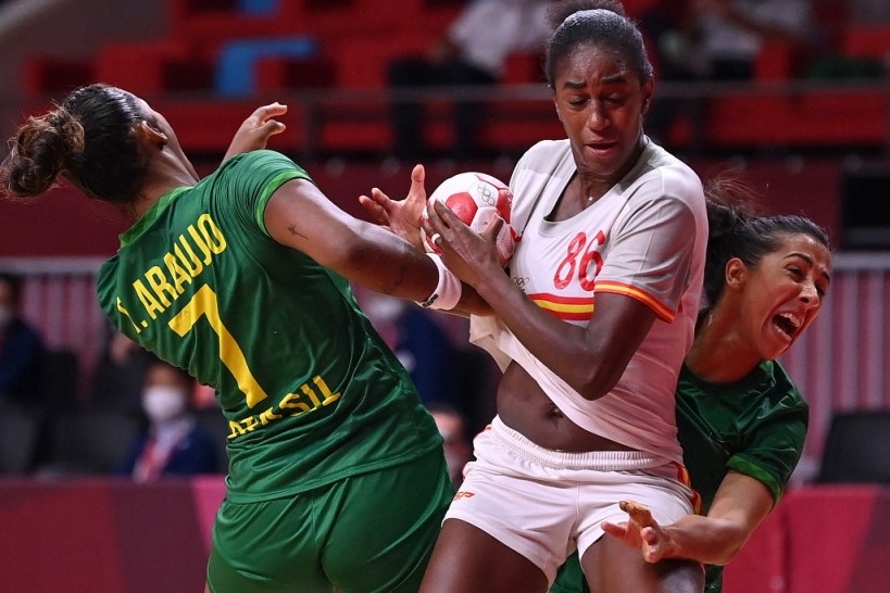 Brasil perdeu para a Espanha no handebol