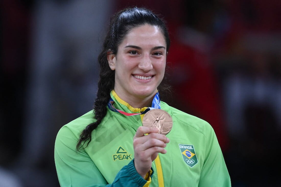 Mayra conquistou medalha pela terceira Olimpíada consecutiva