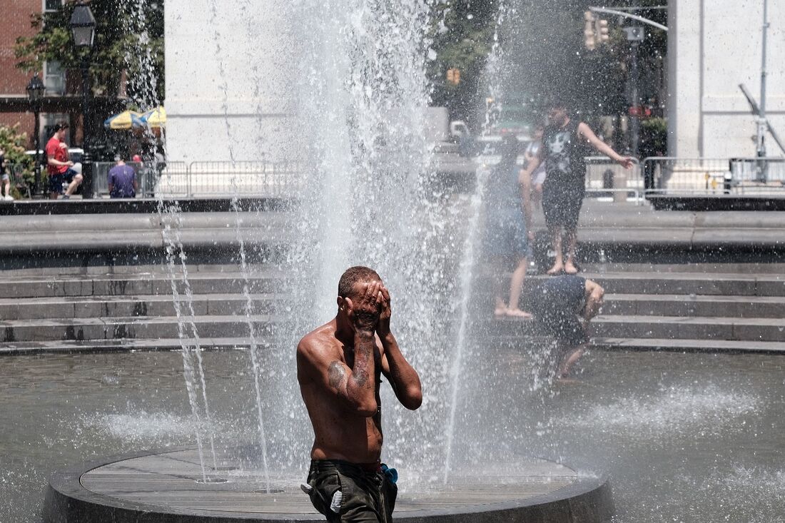 Onda de calor nos EUA