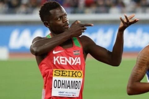 Odhiambo é o segundo atleta queniano a ter um controlo antidoping positivo durante os Jogos Olímpicos