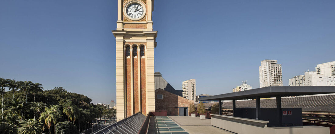 Novo terraço do Museu da Língua Portuguesa