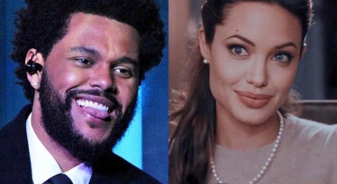 The Weeknd e Angelina Jolie