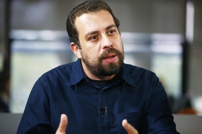 Guilherme Boulos, deputado federal e candidato a prefeito de São Paulo pelo PSOL