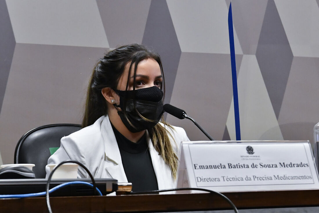 Emanuela Medrades, diretora da Precisa Medicamentos