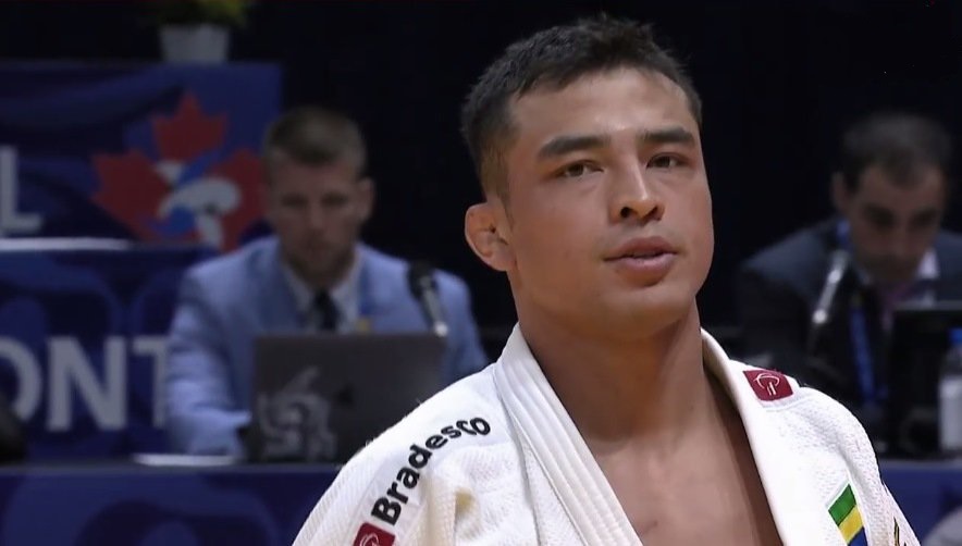 Eduardo Katsuhiro Barbosa, 29, é o judoca da casa na equipe brasileira de judô em Tóquio