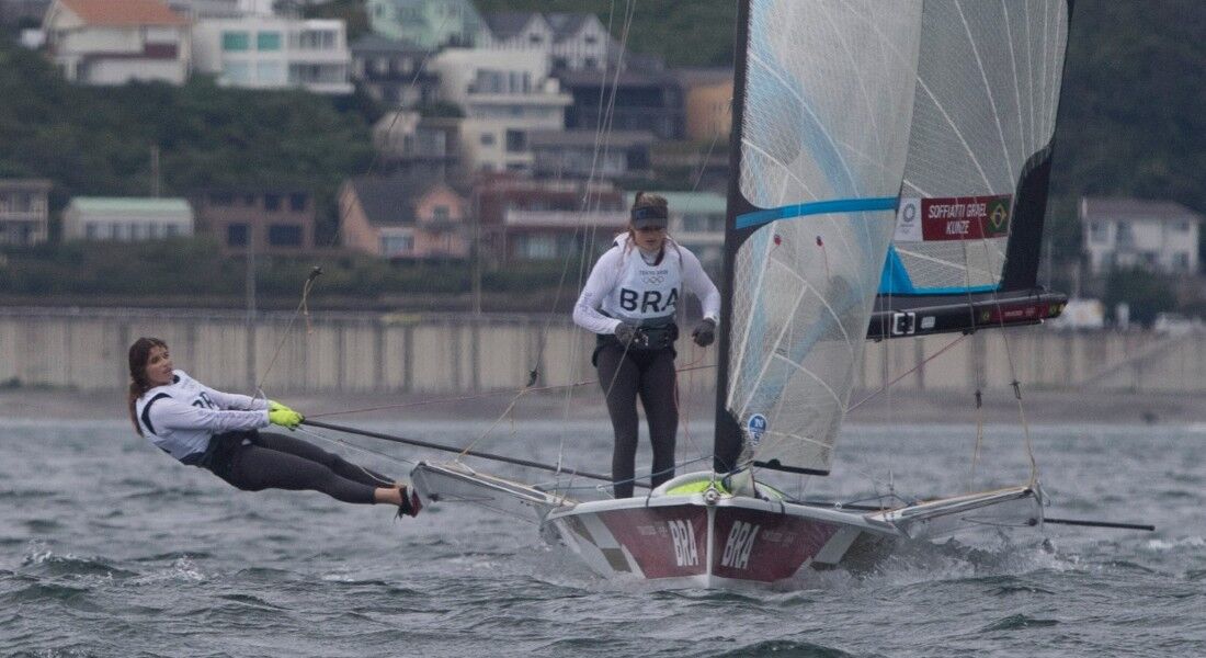 Martine e Kahena ficaram em 5° lugar