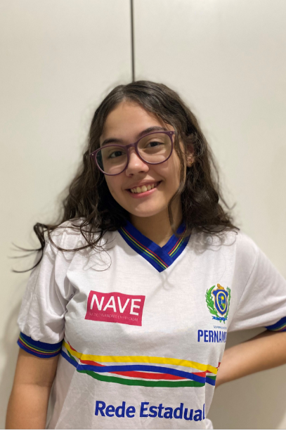 Estudante Emilly Celeste